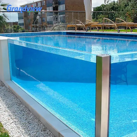 Transparent Plexiglass Outdoor Pools Thick Wall Clear Above Ground Swimming Tough Glass Cast Acrylic Pool Panel