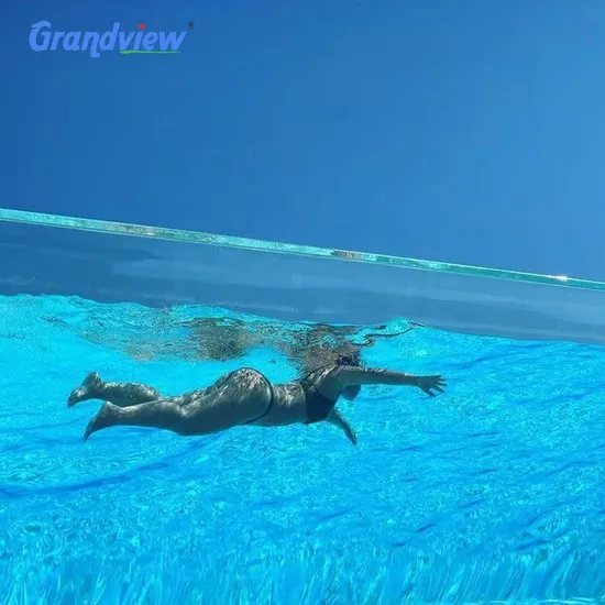 Acrylic Swimming Pool Plexiglass Mitsubishi Outdoor Pool Wall