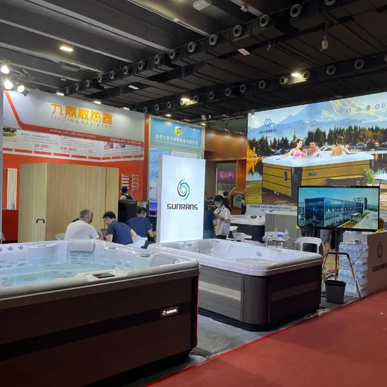 Luxury and Unique Hydrotherapy Attributes Fiberglass Acrylic Swimming SPA Pool