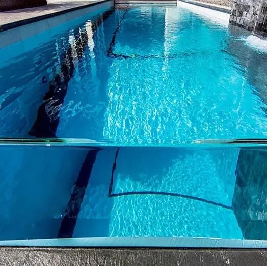 100 mm Clear Color Thick Plexiglass Swimming Pool