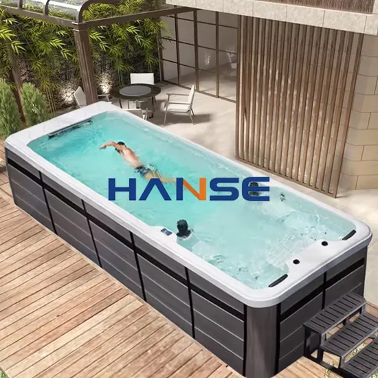 Hot Sale Swim Pool Dubai Swim SPA Freestanding Acrylic Swimming Pool Above Ground 