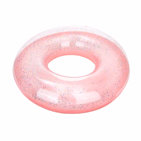 Swimming Pools for Adults Outdoor 2 Ring Transparent Inflatable Pool