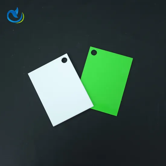 Arris Wholesale Transparent Signage White Acrylic Sheet Swimming Pool Color 