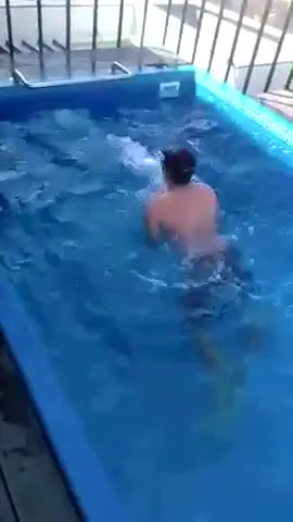 Swimming Pool Equipment Infinity Glass Pool Counter Current System Massage Jet 