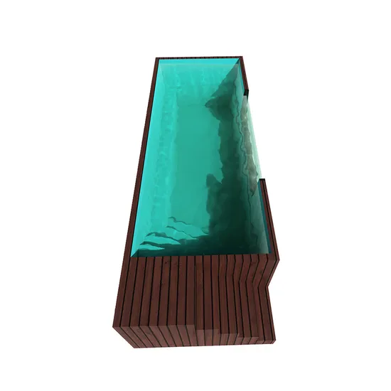 40FT Large Fiberglass Prefabricated Swimming Pool for Installation 