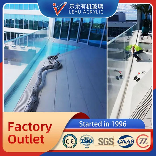 Factory Direct Price Transparent Customized Acrylic Swimming Pool, Acrylic Swimming Pool Cost@ 