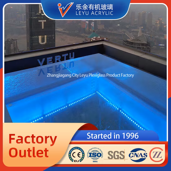 China Supplier Acrylic Panel Installation Swimming Pool