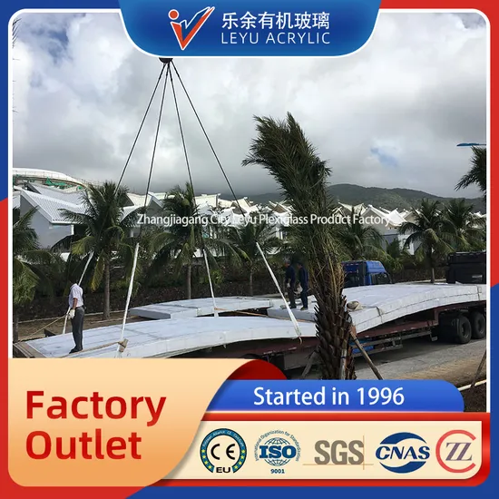 Transparent Acrylic Frosted Acrylic Glass Swimming Pool Wall, Acrylic Outside Swimming Pool@ 