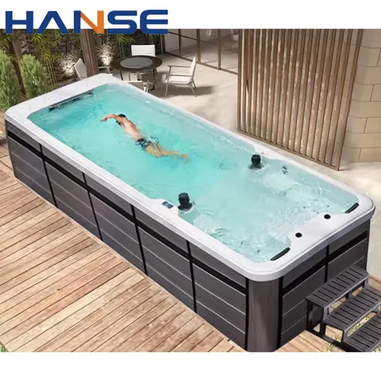 High Quality Acrylic Air Massage SPA Outdoor Whirlpool Infinity Swimming Pool 
