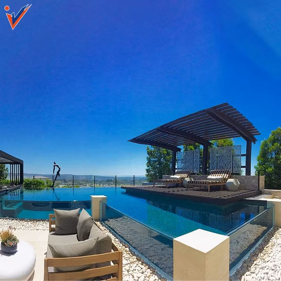 High Quality Clear Thick Acrylic Swimming Pool Sheet Outdoor Acrylic Panel Glass for Swimming Pools