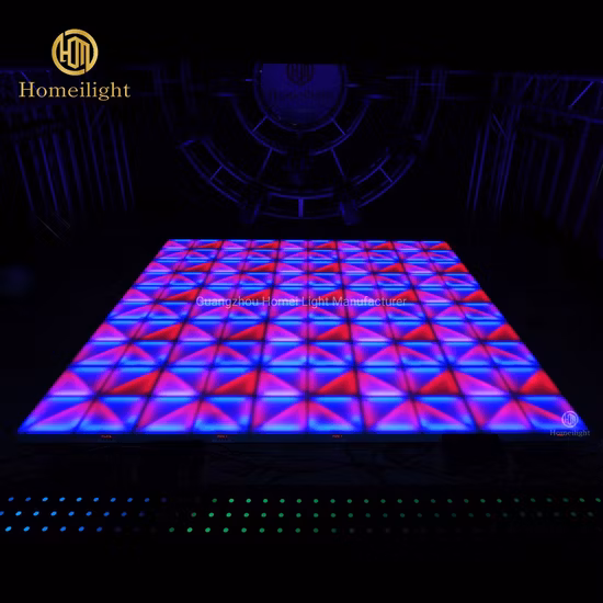 New Arrival Kid Games Wedding Party Dancing Panel RGB Acrylic Interactive LED Dance Floor Panels
